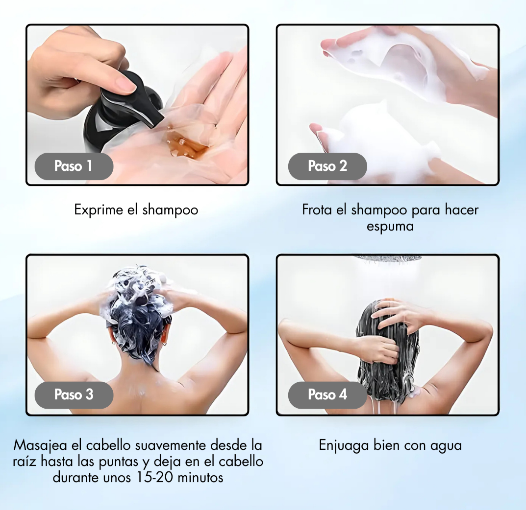Shampoo tinte instantáneo upsell